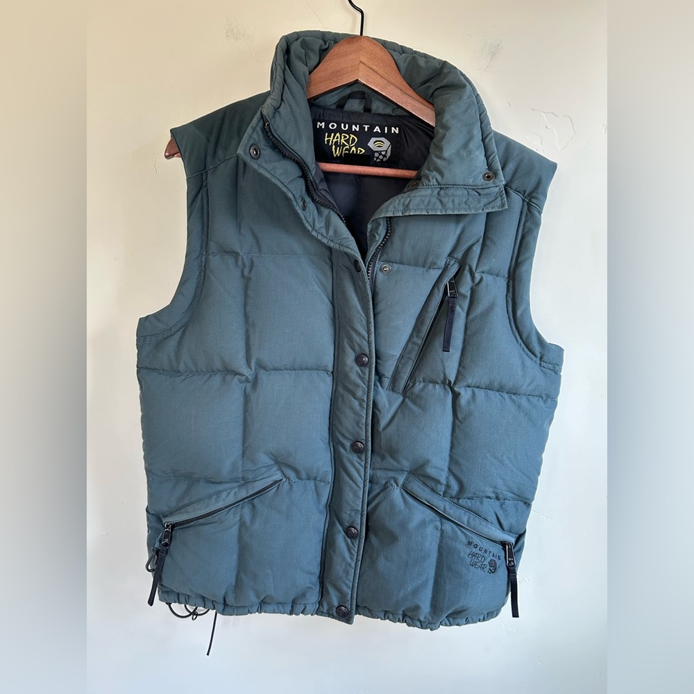 Mountain Hardwear Men's Teal Puffer Vest